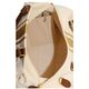 Personalized Canvas Weekender With Gold Stripes Image 3 of 3